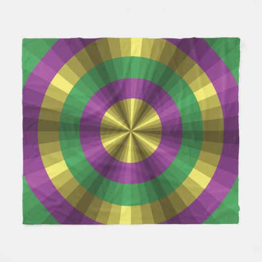 Karneval-Illusions-Fleece-Decke Fleecedecke (Vorderseite (Horizontal))