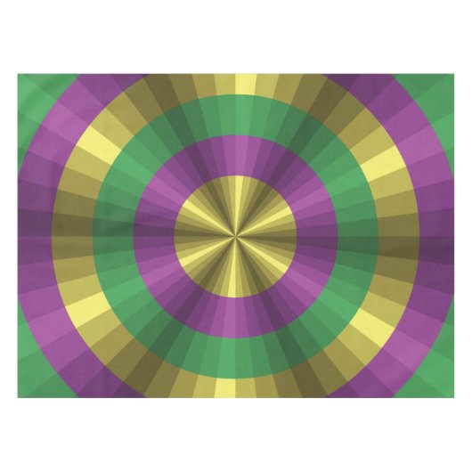 Karneval-Illusions-Tischdecke Tischdecke (Vorderseite (Horizontal))