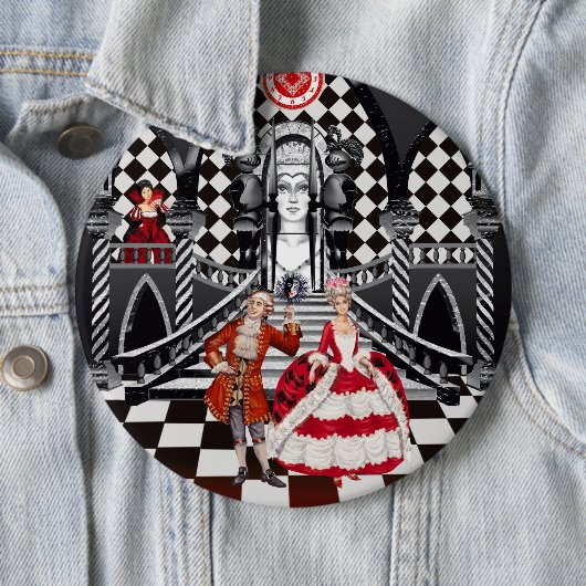Karneval in einem magischen Land Button (Beispiel)
