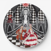 Karneval in einem magischen Land Pappteller (Vorderseite)