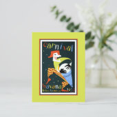 Karneval in Havanna 1952 Postkarte (Stehend Vorderseite)