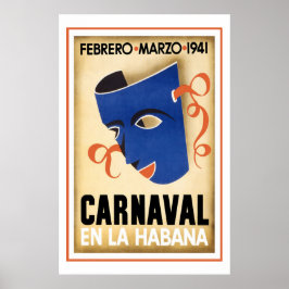 Karneval in Havanna Poster