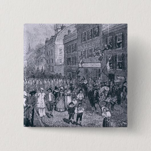 Karneval in Philadelphia Button (Vorderseite)