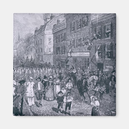 Karneval in Philadelphia Magnet (Vorne)