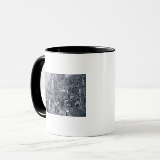 Karneval in Philadelphia Tasse (Vorderseite Links)