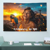KARNEVAL IN RIO BANNER (Messe)