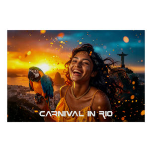 KARNEVAL IN RIO POSTER