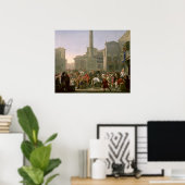 Karneval in Rom, c.1650-51 Poster (Heimbüro)