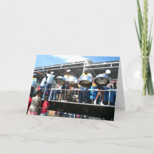 Karneval in San Fernanado Trinidad Karte