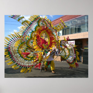 Karneval in Trinidad Poster