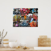 Karneval in Trinidad Poster (Küche)