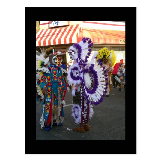 Karneval in Trinidad Postkarte