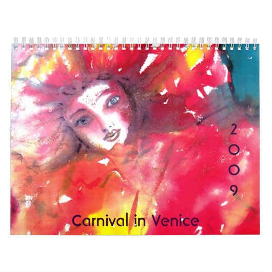 Karneval in Venedig 2009 Kalender (Titelbild)
