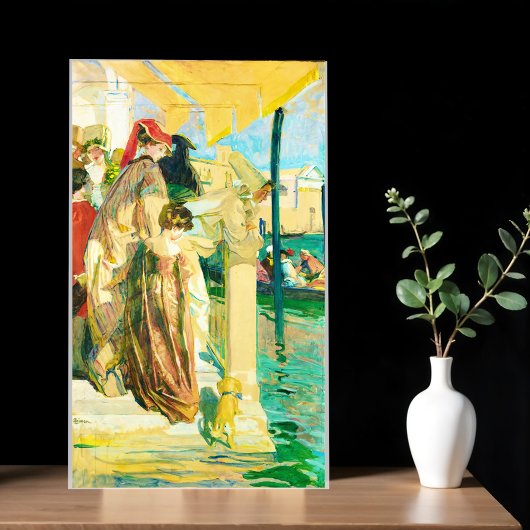 Karneval in Venedig, Lucien Simon Poster