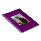 Karneval Indigo Notizblock (Rechte Seite)