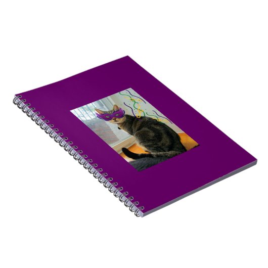 Karneval Indigo Notizblock (Rechte Seite)