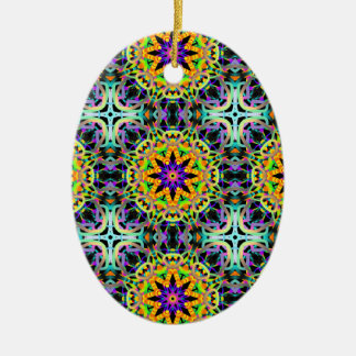 Karneval Kaleidoskop Keramik Ornament