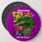 Karneval-Karnevals-Ereignis sehen bitte Button (Vorne & Hinten)