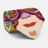 Karneval-Karnevals-Ereignis sehen bitte Krawatte (Gerollt)