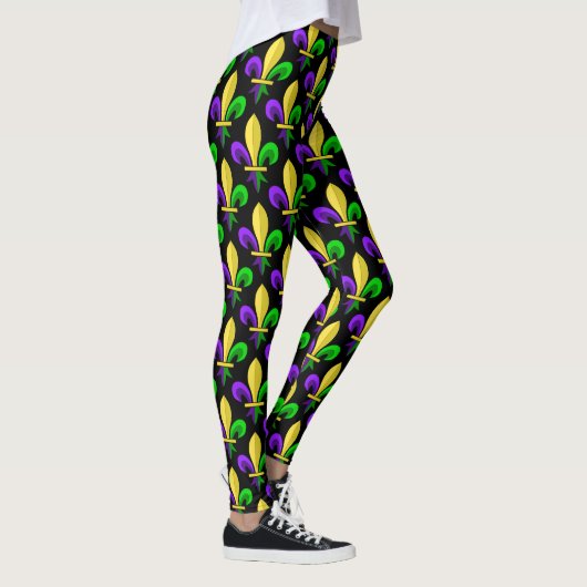 Karneval-Karnevals-Lilie Leggings (Rechts)