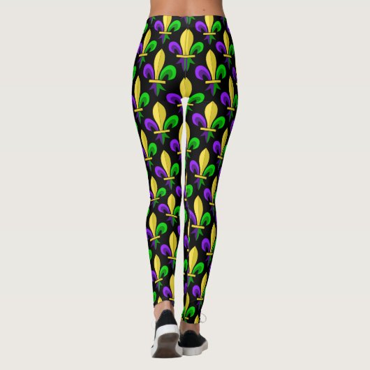 Karneval-Karnevals-Lilie Leggings (Rückseite)