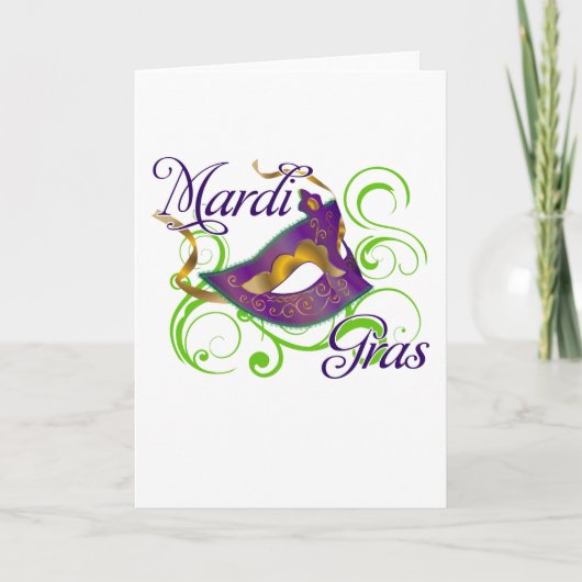 Karneval Karte (Vorderseite)