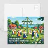 Karneval Köln Deutschland Postkarte (Vorne/Hinten)