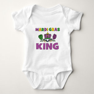 Karneval-König Baby Strampler