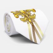 Karneval-Krawatten 2 wild u. verrückte Krawatte (Gerollt)