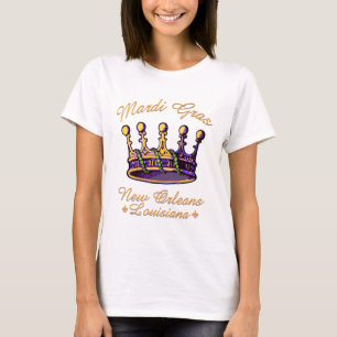 Karneval-Kronenkleid und -geschenke T-Shirt