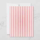 Karneval-Leckereien Einladung (Rückseite)