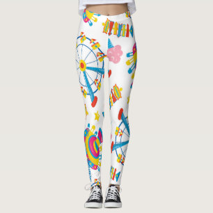 Karneval-Lichter: Druckleggings mit Riesenrad-Must Leggings