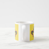 Karneval-Lilie Espressotasse (Rückseite)