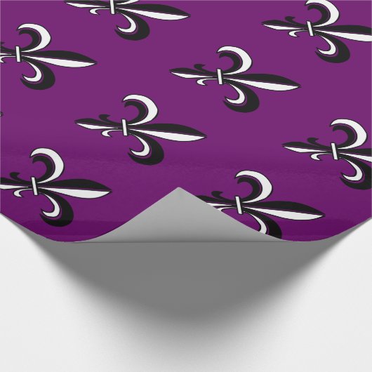 Karneval-Lilie Geschenkpapier (Ecke)