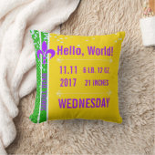 Karneval-Lilie NOLA Geburts-Notfall | Kissen (Decke)