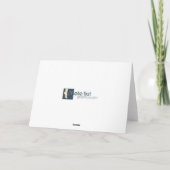 Karneval-Lilien-Gruß-Karte Karte (Rückseite)