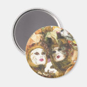 Karneval Magnet (Vorderseite/Rückseite)