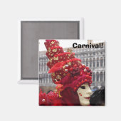 Karneval! Magnet (Vorderseite/Rückseite)