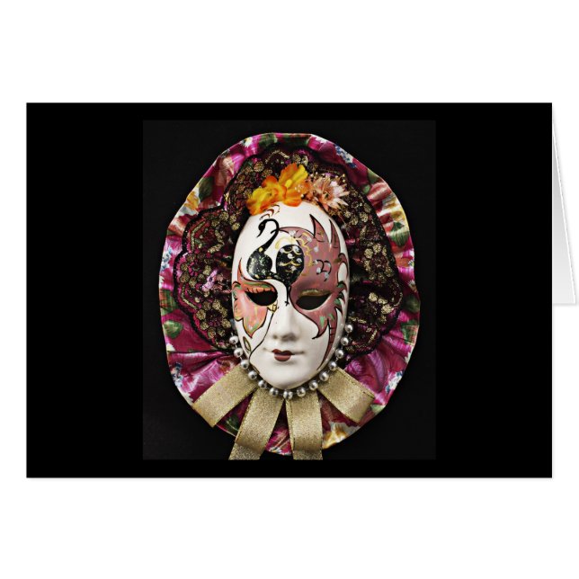 Karneval, Mardis Gras Mask (Vorderseite (Horizontal))