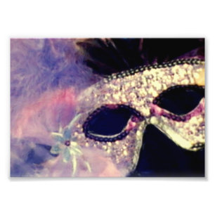 Karneval-Maske Fotodruck