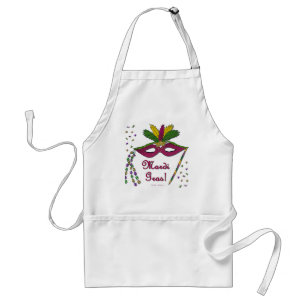 Karneval-Masken-Feder-Perlen Schürze