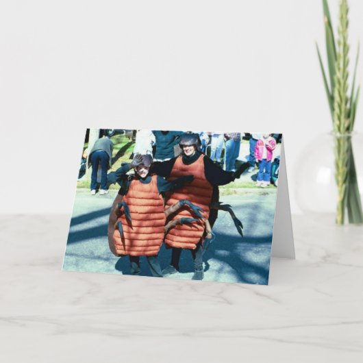 Karneval-maskierenhinterwellen Karte (Vorderseite)