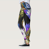 Karneval maskiert diy das Blumenmuster Leggings (Links)