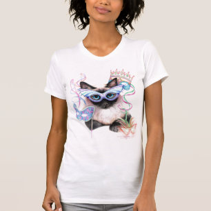 Karneval-Miezekatze T-Shirt
