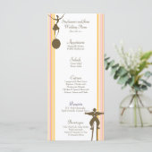 Karneval mit 25 Menükarten (Stehend Vorderseite)