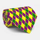 Karneval-Muster-Karneval Krawatte (Gerollt)