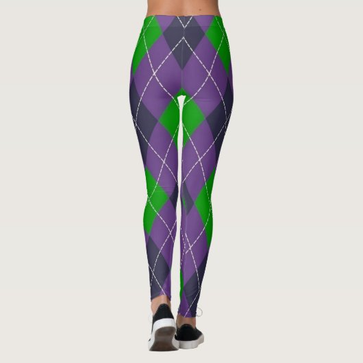 Karneval-Musterkarneval Leggings (Rückseite)