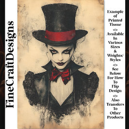 Karneval Noir Abbildung, Vorderseite bildet CG1 De Seidenpapier