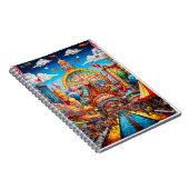 Karneval-Notebook Notizblock (Rechte Seite)