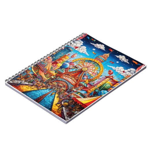 Karneval-Notebook Notizblock (Linke Seite)